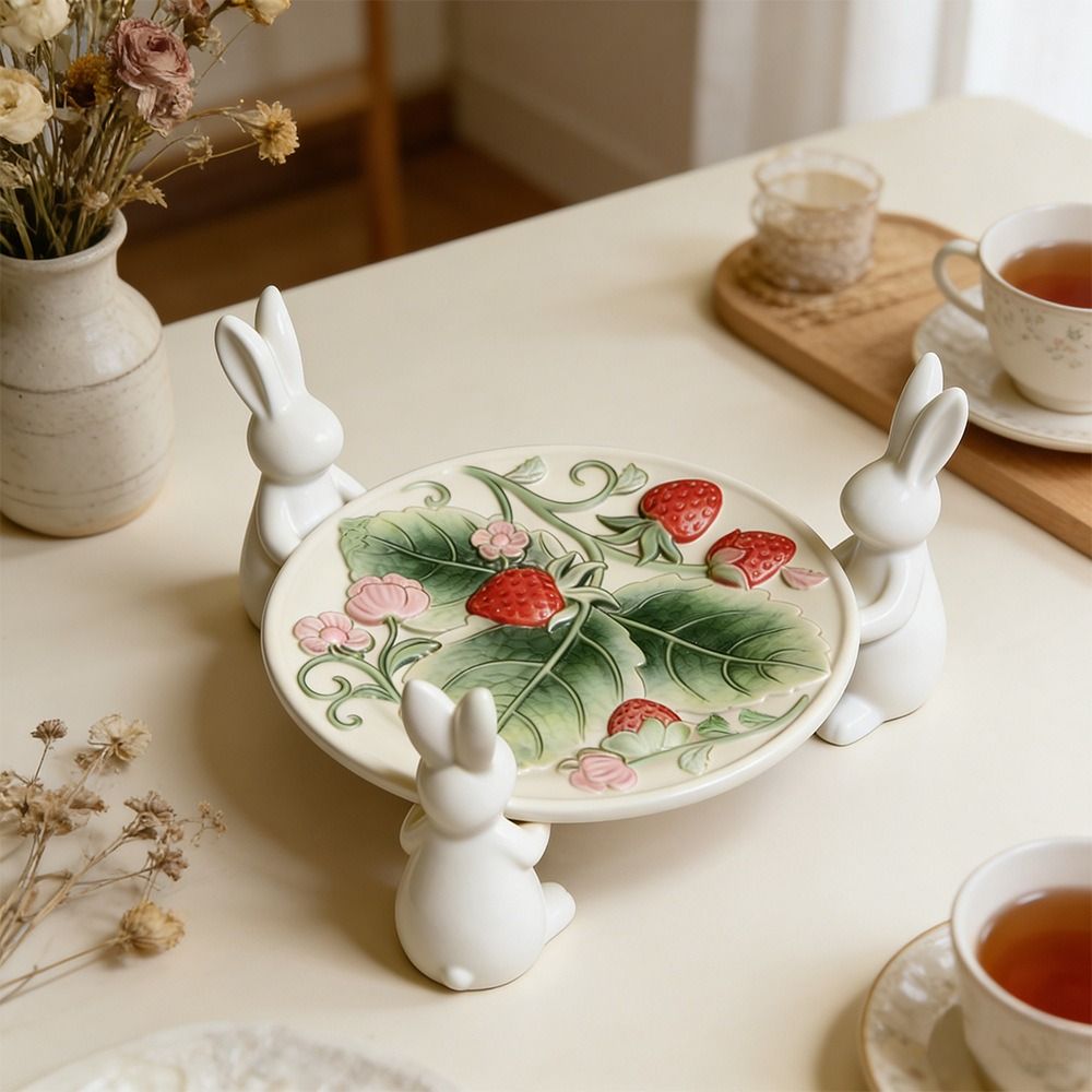 Bunny Cake Mold - Creative Embossed Pattern Bunny Tray Mold