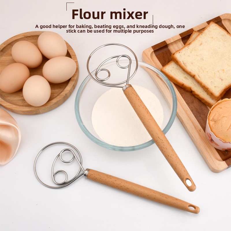 Danish Dough Whisk Stainless S - Danish Pancake Pan recension och pris