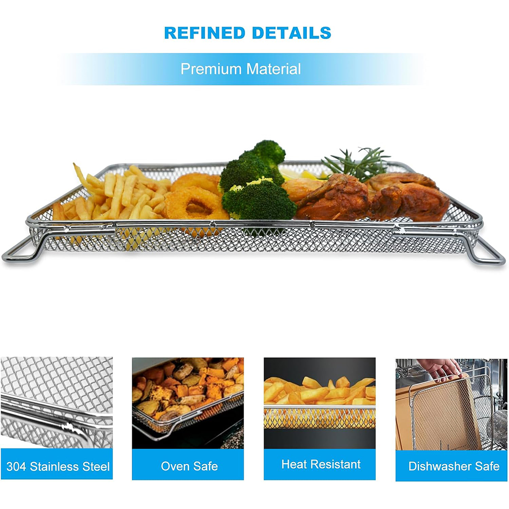 LMETJMA Air Fryer Oven Basket  - Ninja Air Fryer Dt201 recension och pris