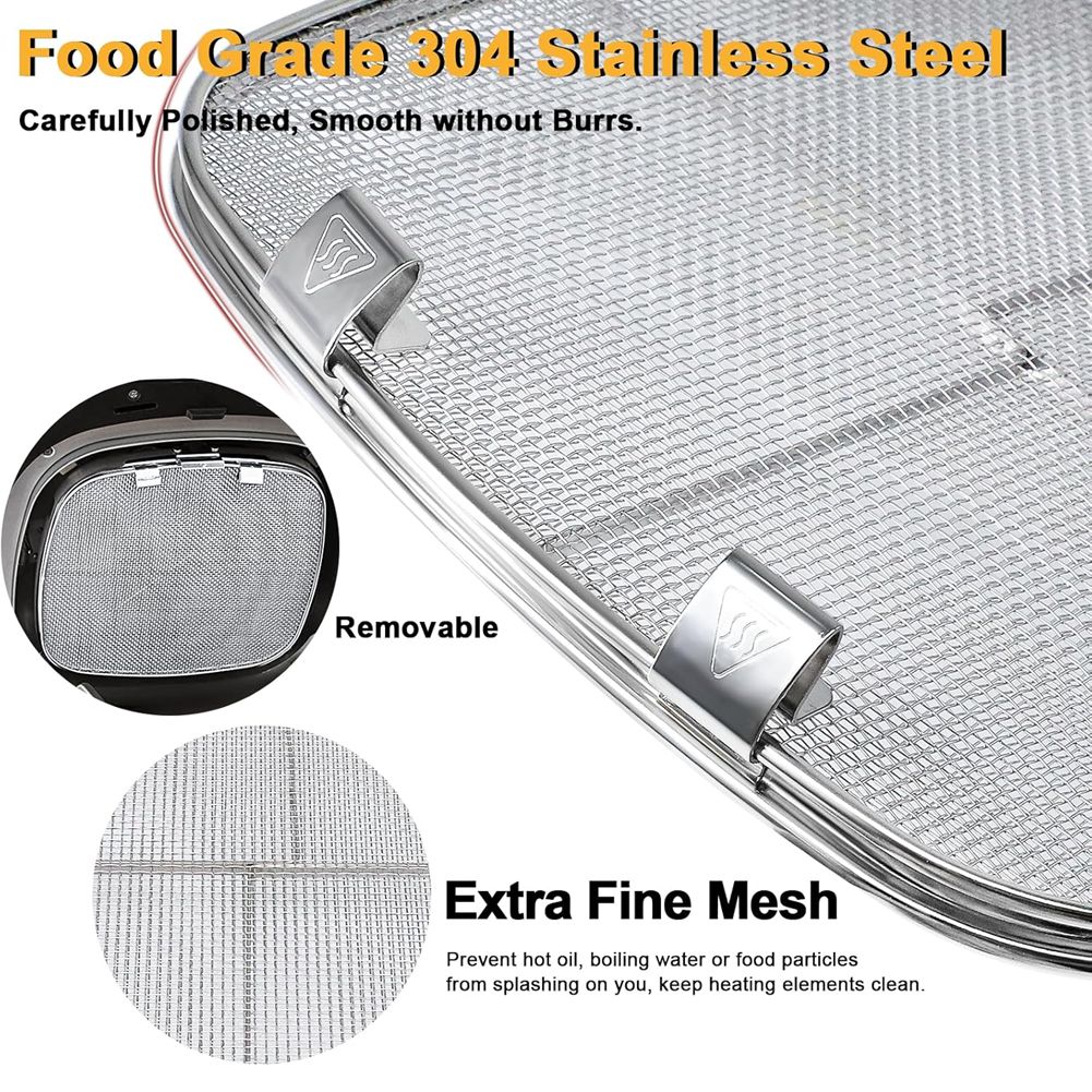 M02K-Stainless Steel Splatter  - Ninja Air Fryer Af300 recension och pris