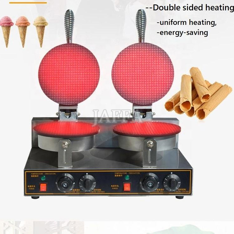 Double Head Ice Cream Cone Mak - Waffle Cone Maker recension och pris
